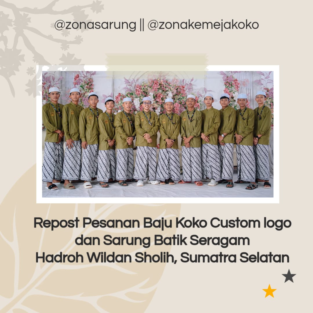 Kemeja Koko Pesantren